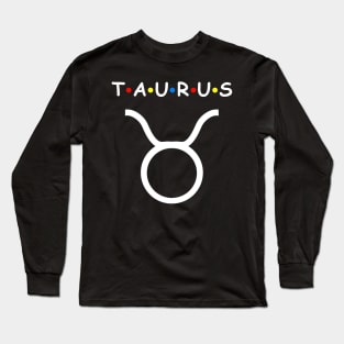 Taurus Symbol Birthday Zodiac Taurus Long Sleeve T-Shirt